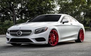 Mercedes-Benz S550 Coupe 4Matic on Vossen Wheels (M-X2) 2019 года
